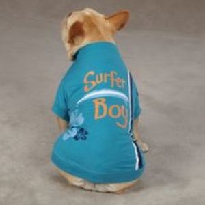 Surfer Boy Dog / pet / Cat shirt costume Small nwt